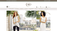 Desktop Screenshot of catofashions.com