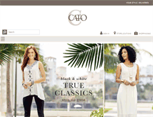 Tablet Screenshot of catofashions.com